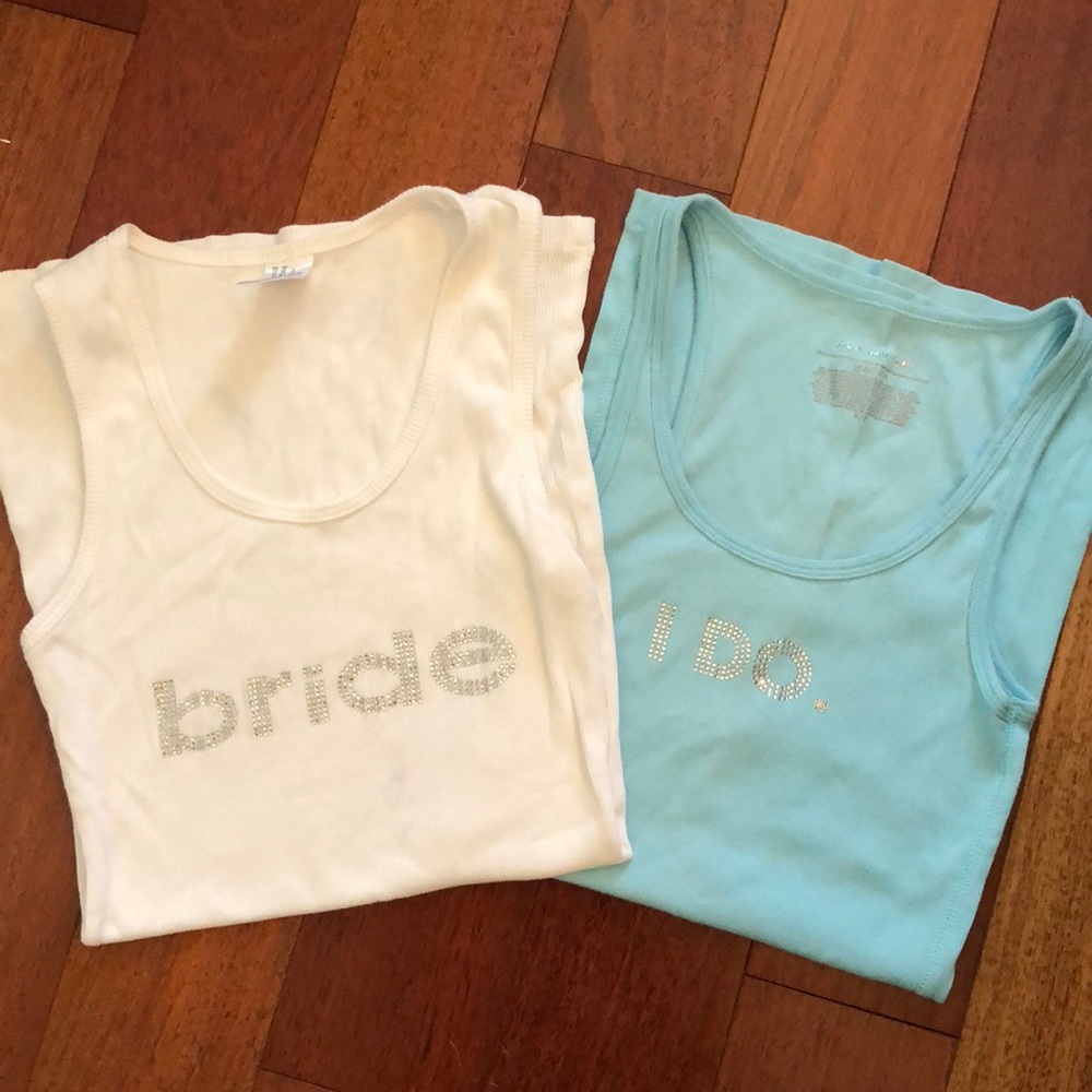 Set of 2 bridal tanks